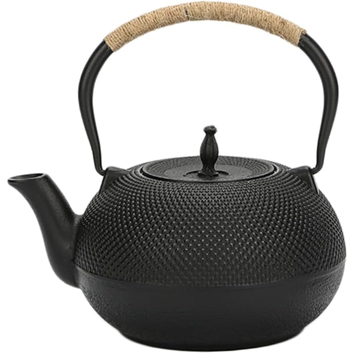 Japanese Cast Iron Teapot Nambu Ironware Arare 20oz IH Direct Fire Tetsubin