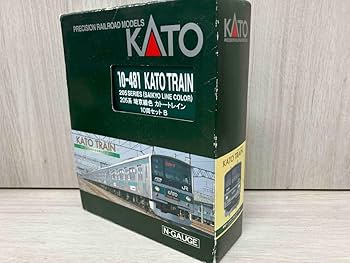 KATO 10-481 205系　埼京線　カトートレイン Amazon.co.jp: KATO 10-481 205系 埼京線色 カトートレイン 10両セット