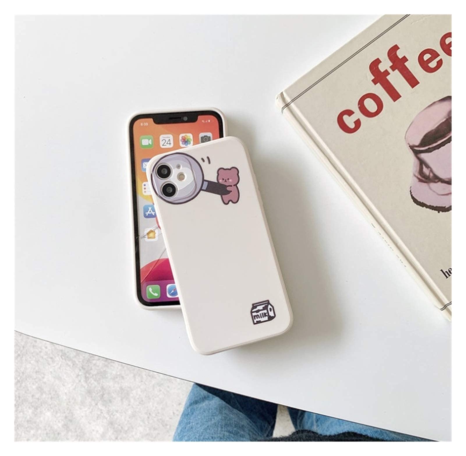 QJSMGZS Retro Toast Bunny Milk Milki Japoński Phone Case For