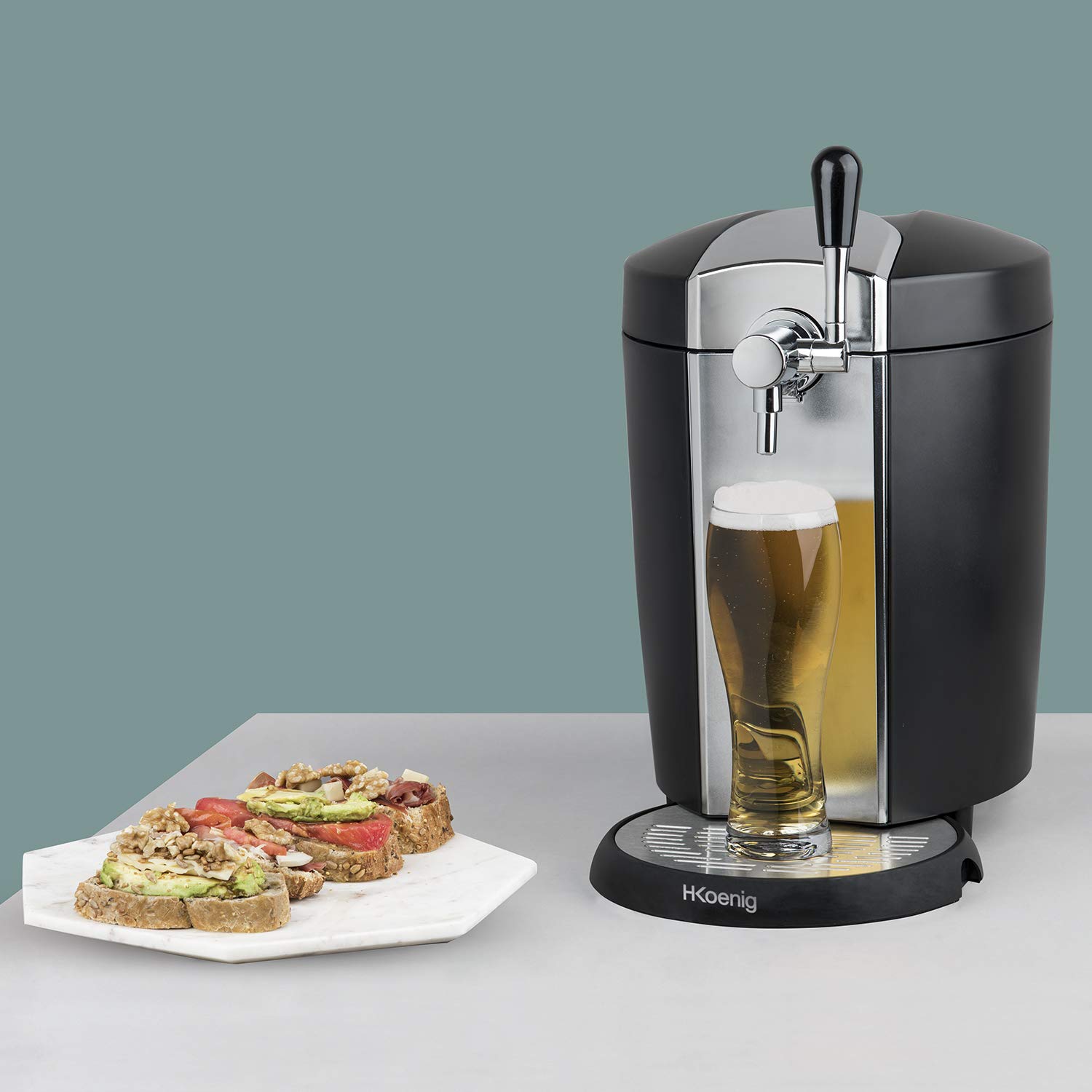 H.KOENIG BW1778+RP320 TIREUSE A BIERE 5L ET PIERRE A CUIRE/GRILL