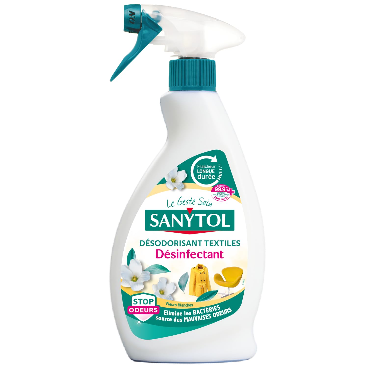 33633100 Sanytol – Desodorante de tejidos – 500ml – Pack de 2