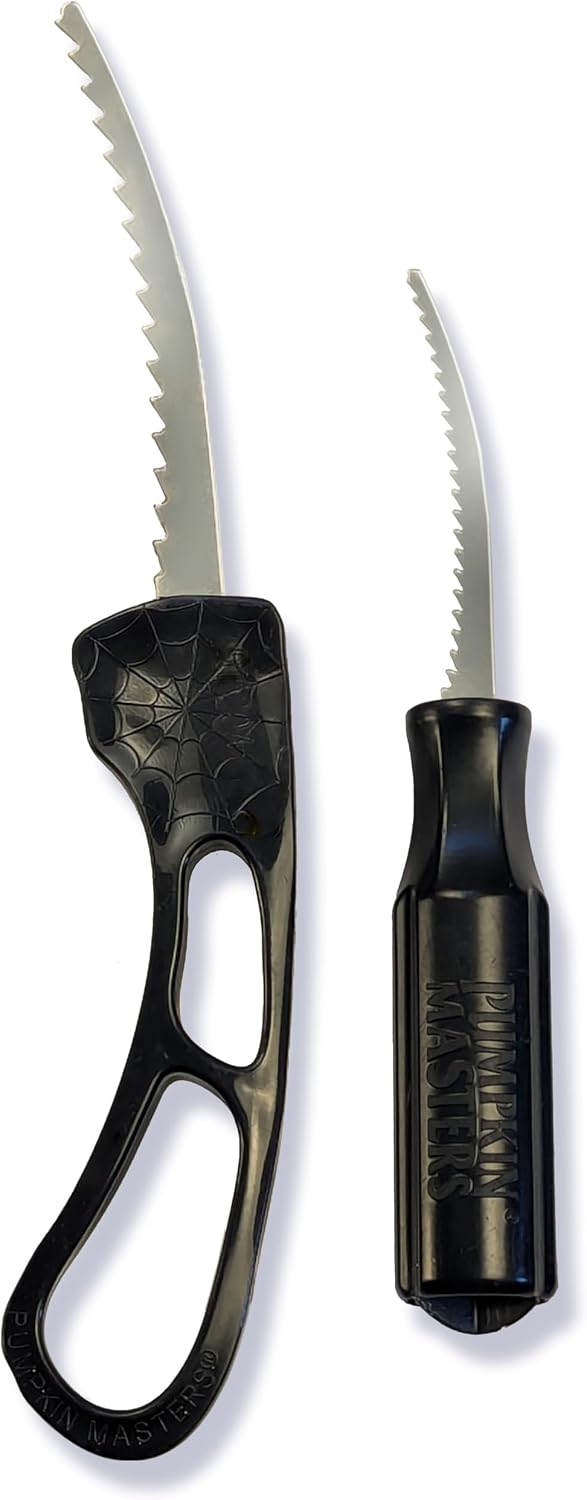 Pumpkin Masters, Masters Collection Premium Carving Tools - Professional-Grade Curved Blade for Effortless Pumpkin Carving