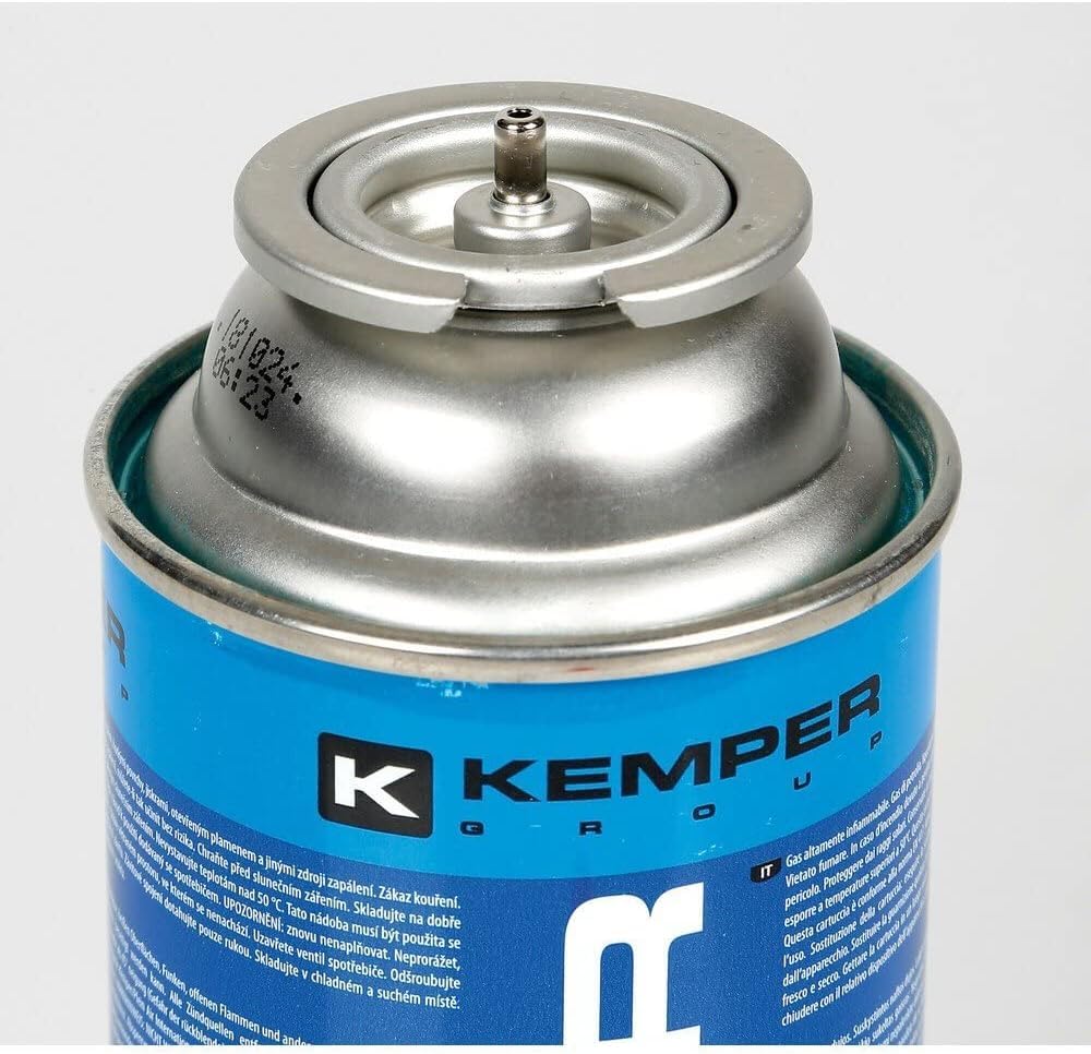 16 PEZZI - Bombola Bomboletta cartuccia a gas da 390 ml (227 gr) Kemper 577 ideale per stufette e fornelli portatili tipo bistro