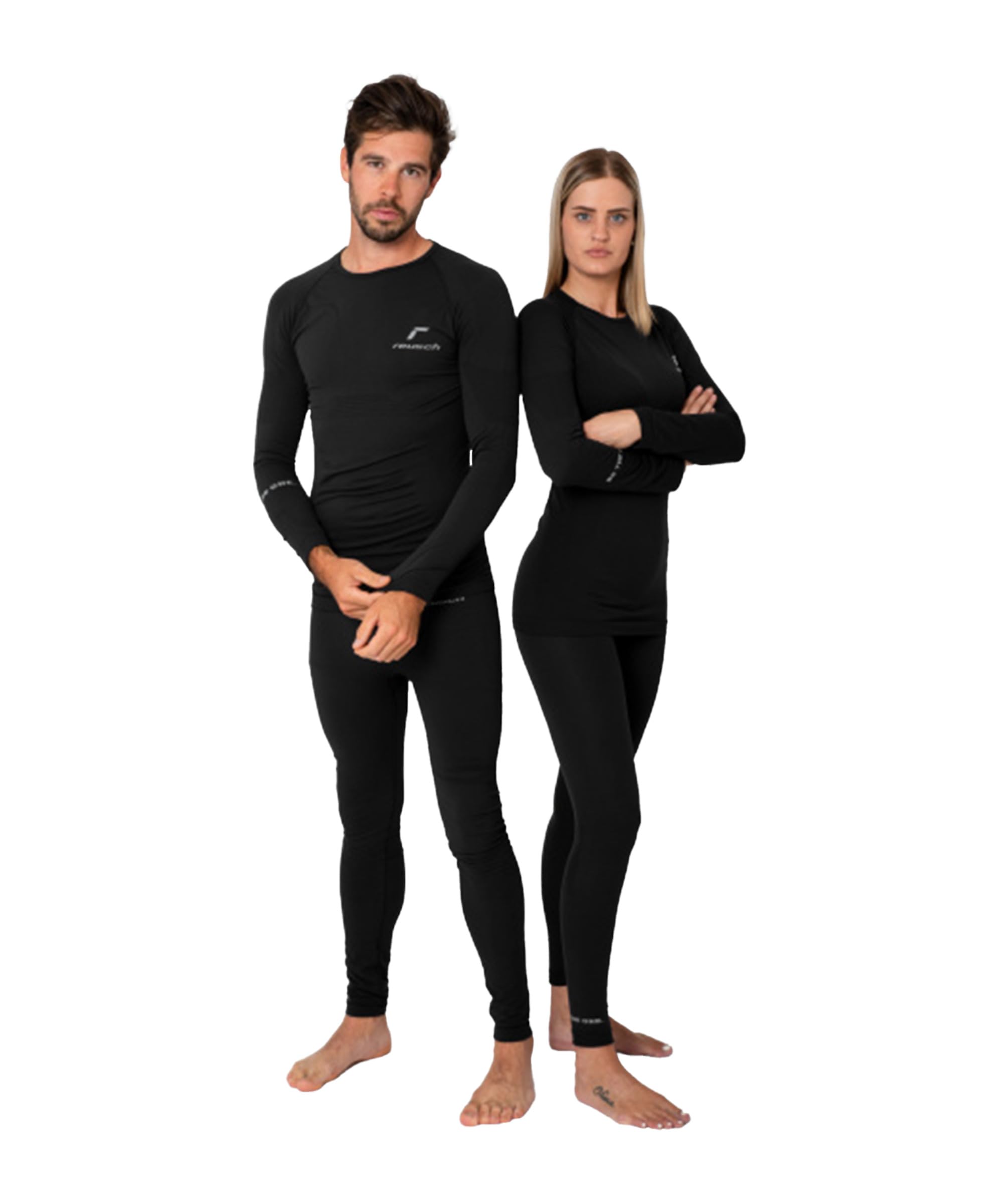 Reusch Underwear Set Unisex Set di Biancheria Intima Funzionale Confortevole, Caldo, Traspirante, termoisolante e regolatore di umidità per Uomini e Donne per Tutte Le attività Sportive