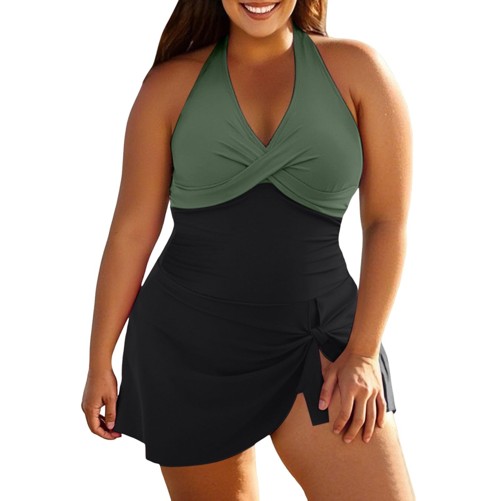 RYTEJFES Bañador Mujer Bañadores Trajes Talla Grande Fato Reductores Casual Ropa Deportivo Fatos Elegante Piscina Traje De Baño Swimsuit Tallas Grandes Playa Surf