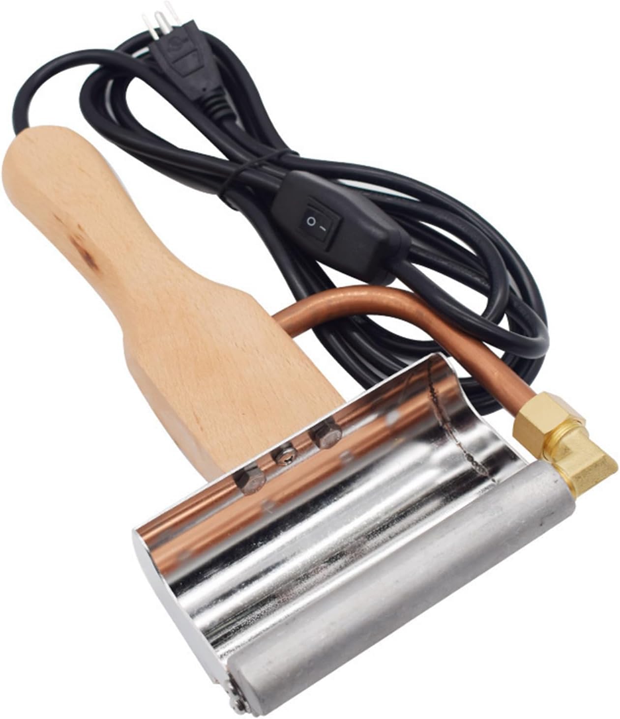 Cuchilla Eléctrica para Desopercular Miel de Abeja Extractor de Miel, Herramientas de Apicultura Cuchilla para Desopercular Miel para Principiantes