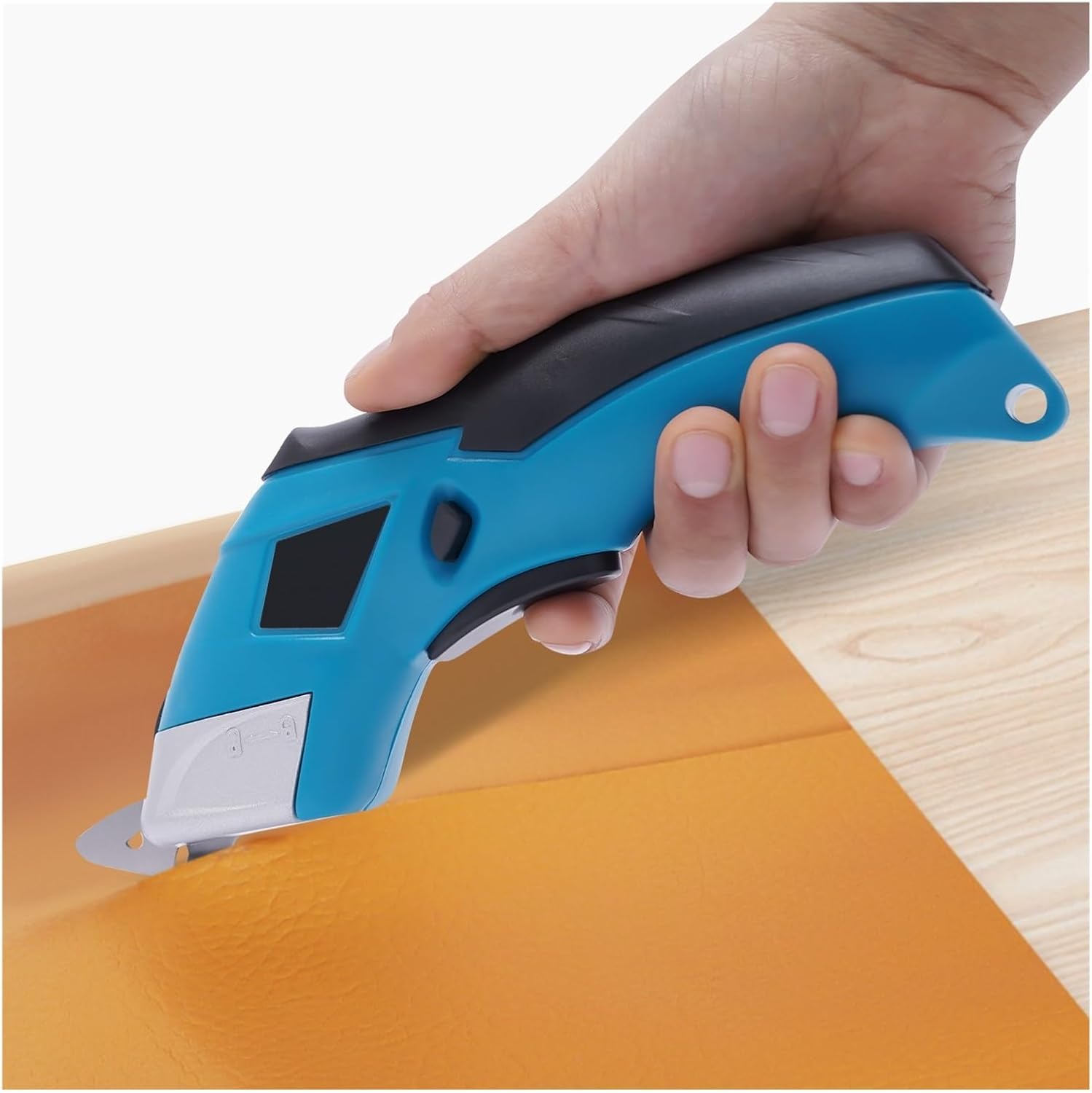 電動裁縫用ハサミ 11W 電動布用ハサミ 革用ハサミ カーペット用カッティングツール ステンレススチール刃 使いやすい