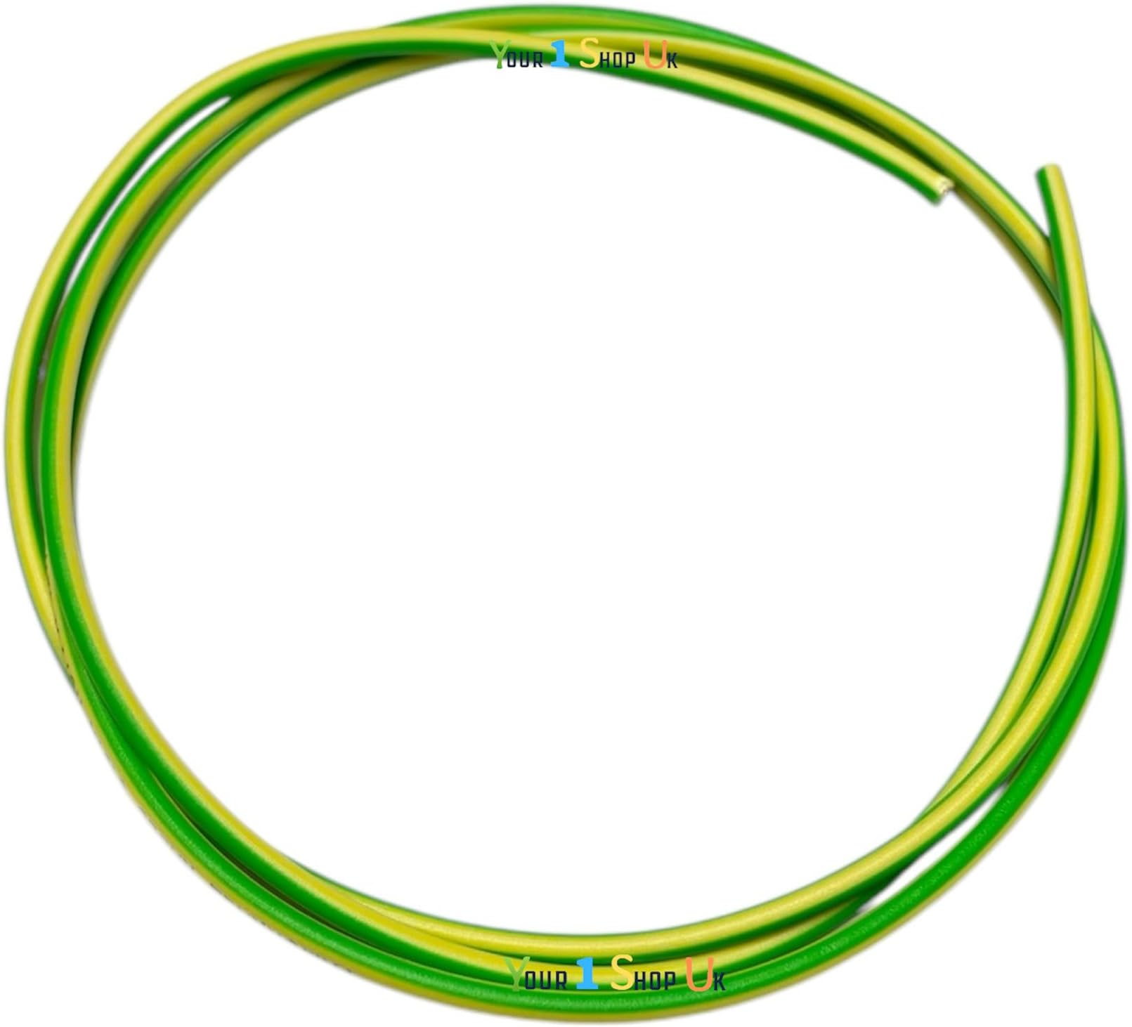 1-Core 1.5mm² Conduit Earth Cable 1-Core 1.5mm² Conduit Green/Yellow Cable 6491X 1 metre Suitable for Light Fittings, Appliances, Switchgear & Control Gear 6491X Flexible PVC Insulation