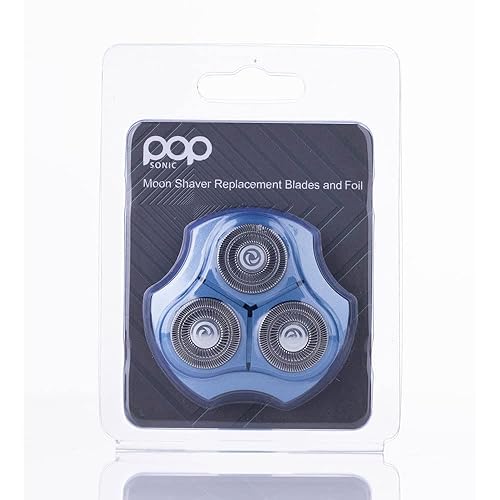 Pop Sonic Cabezal de repuesto Moon Shaver (azul)