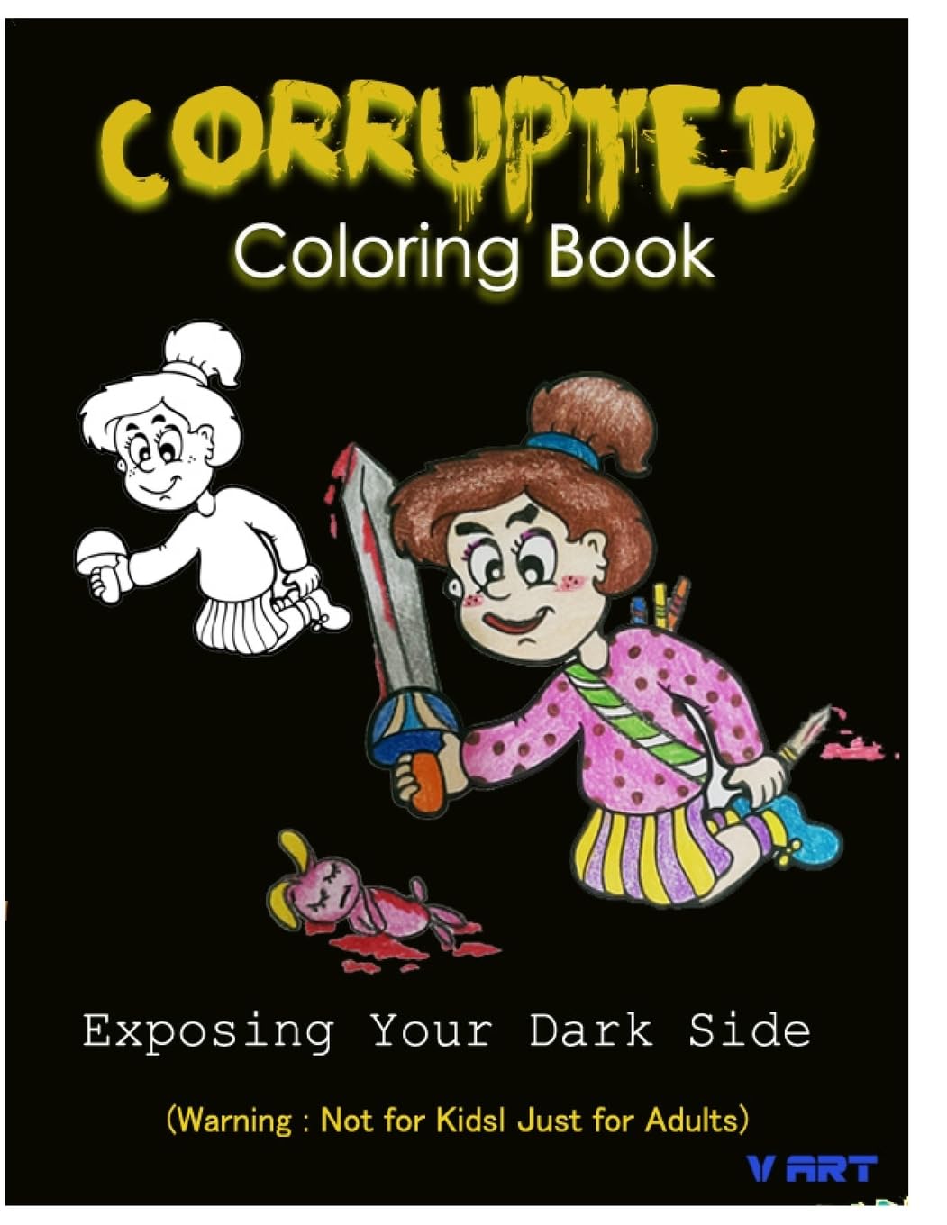 Amazon.com: Corrupted Coloring Book: Coloring Book Corruptions : Dark