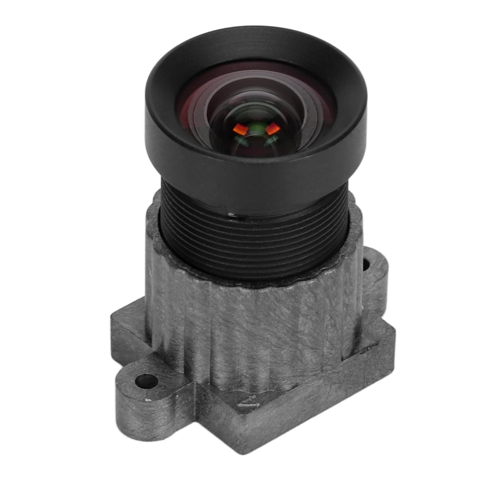 Lente 4.35mm M12 10MP Gran Angular para Cámara IP - Objetivo Placa Única sin Distorsión, Enfoque Preciso, Alta Definición, Ideal para Vigilancia y Seguridad con Montaje M12 x P0.5
