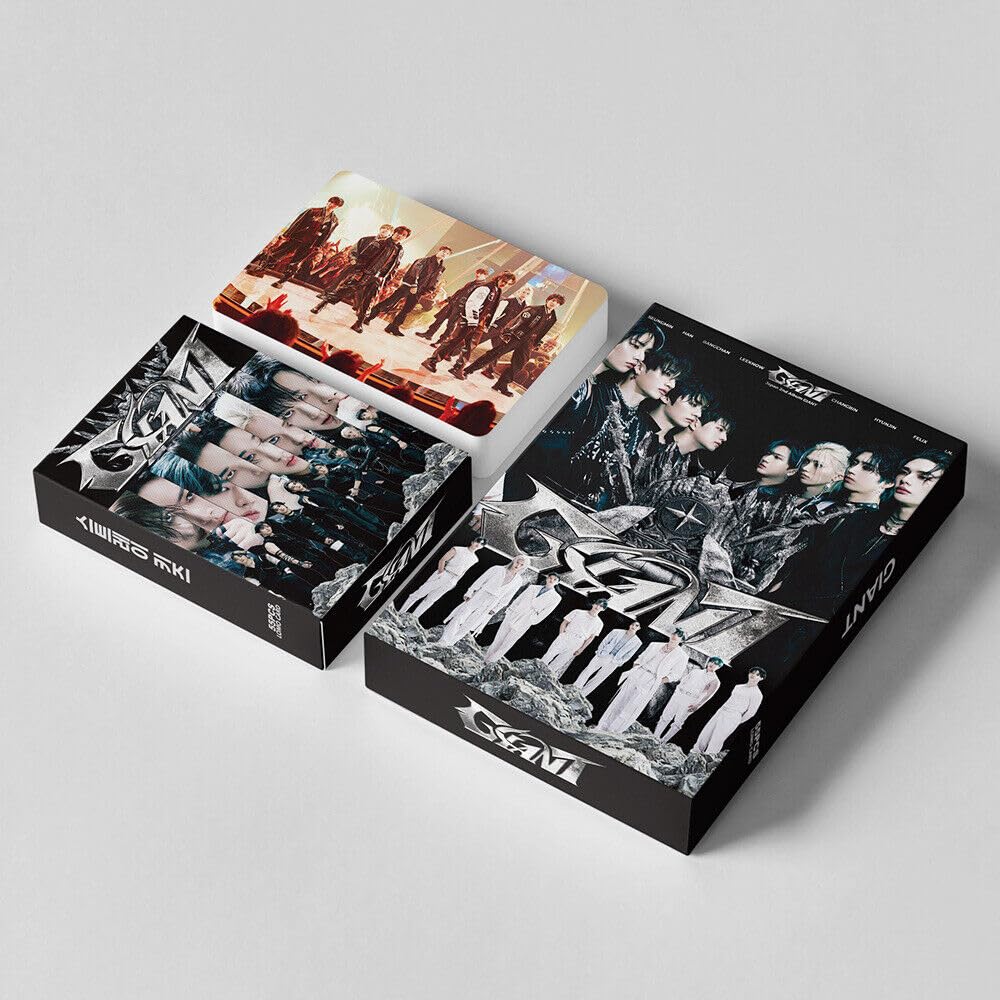 Stray Kids Lomo kartki 54 szt., Kpop Stray Kids Photocard, Lomo Cards, Stray Kids Giant Nowy Album Card Stray Kids Karty Kpop StrayKids fotokartki