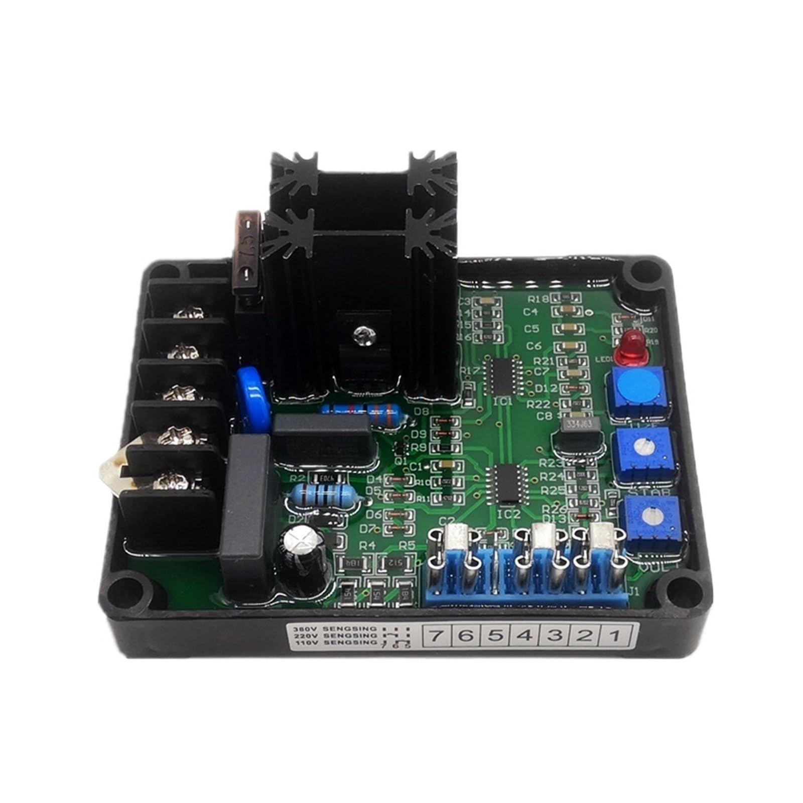 CSKWLLNBC 1pcs GAVR 8A AVR Automatic Voltage Regulator Gavr-8a for Brushless Diesel Generator Alternator
