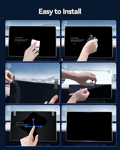 Miniatura 9 de Protector de pantalla de coche para Dodge Ram 1500 2500 3500 2019-2024 Accesorios TRX Rebel Laramie Limited Uconnect Trucks Pickup 12" Vidrio