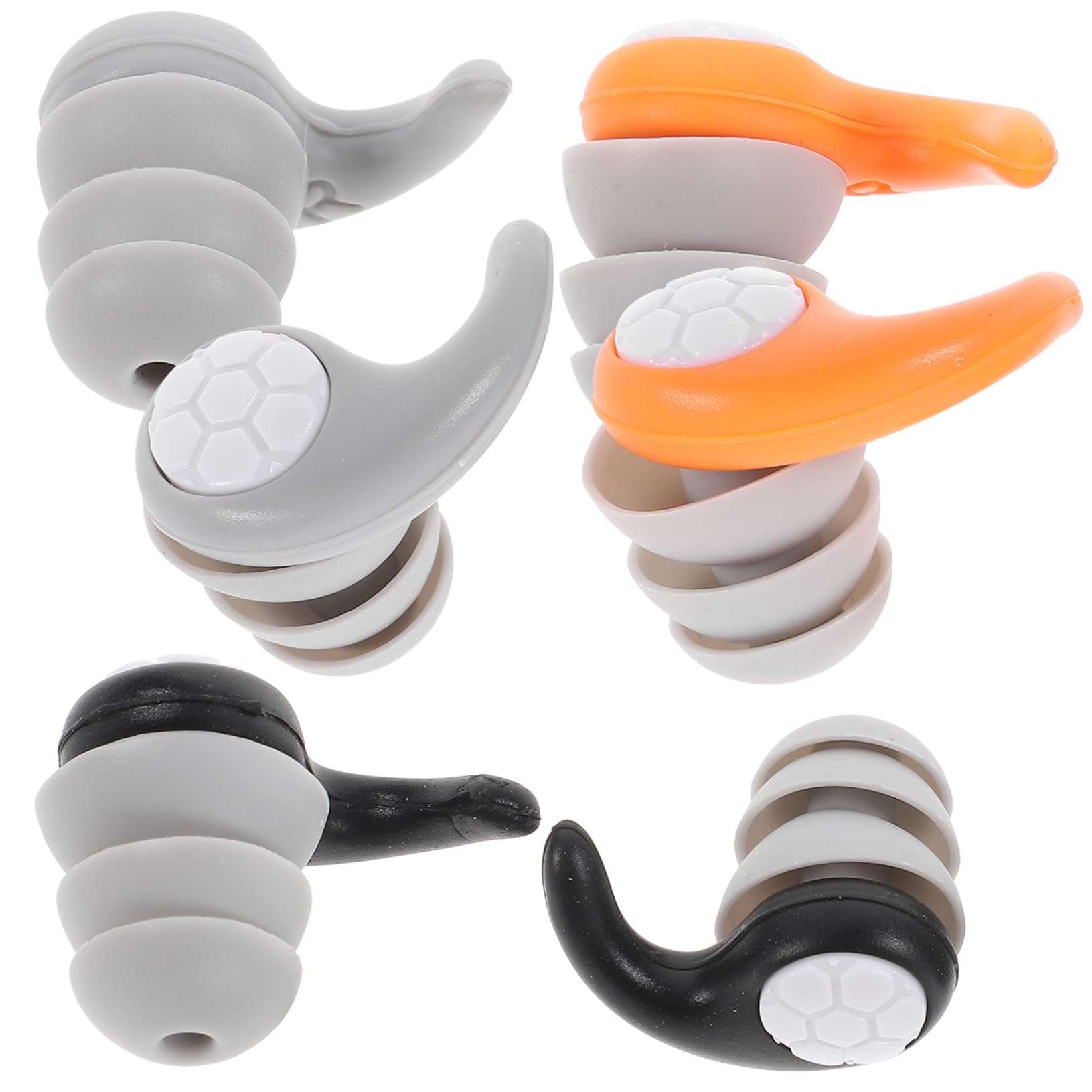 Mikikit Concert Ear Plugs Made of Soft Silicone Noise-blocking for Sleeping Snoring and Travel Waterproof Design