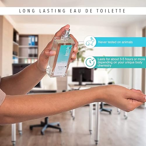 Miniatura 6 de Instyle Fragrances Inspirado en Thierry Mugler's Angel  Eau de Toilette para mujer  Vegano y sin parabenos  3.4 onzas líquidas (paquete de 2)
