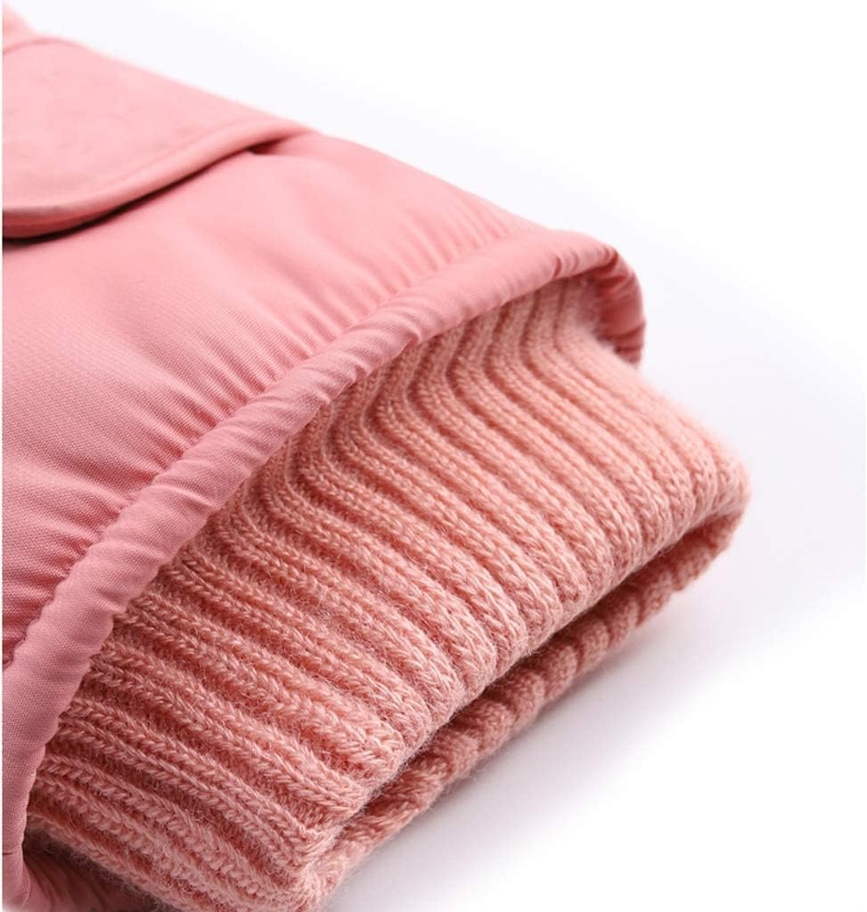 綿手袋レディース冬韓国語バージョンキュートプラスベルベット厚い暖かさ乗馬学生コールドスキー手袋 (Color : A) (Color