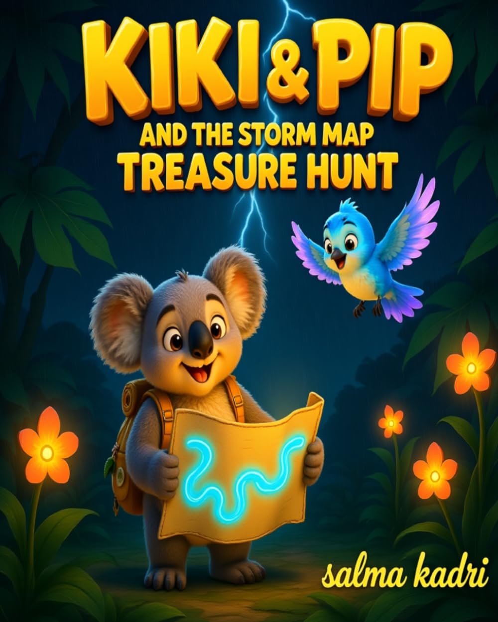 Kiki & Pip and the Storm Map Treasure Hunt: A Magical Jungle Adventure About Courage, Friendship, and Following the Storm’s Clues (Kiki & Pip Adventures)
