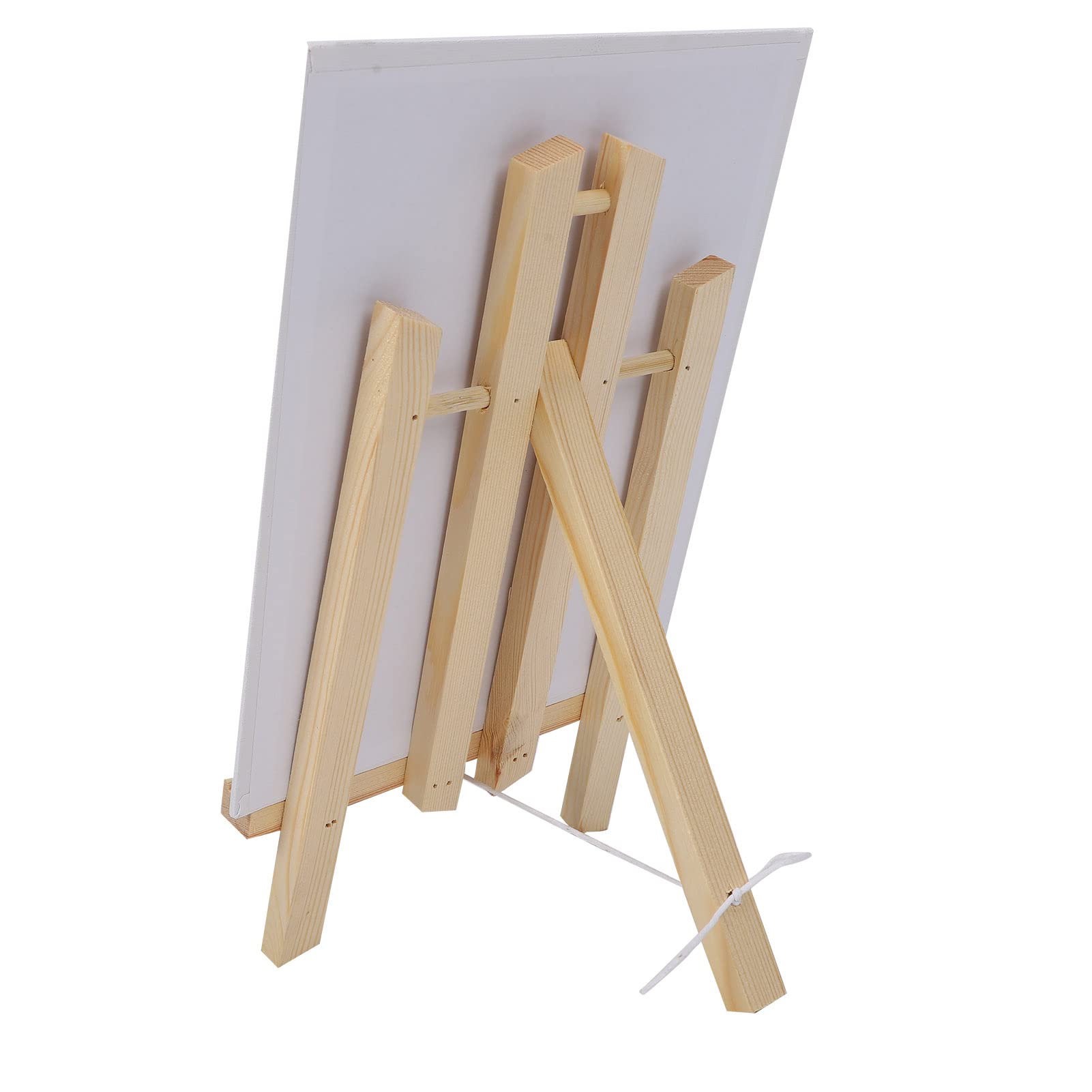 Changor Set di Materiali per Pittura Acrilica per Bambini, Kit Artistico Completo con Pennelli, Tavolozza e Cavalletto per Divertimento Creativo, 24 Colori Non Tossici