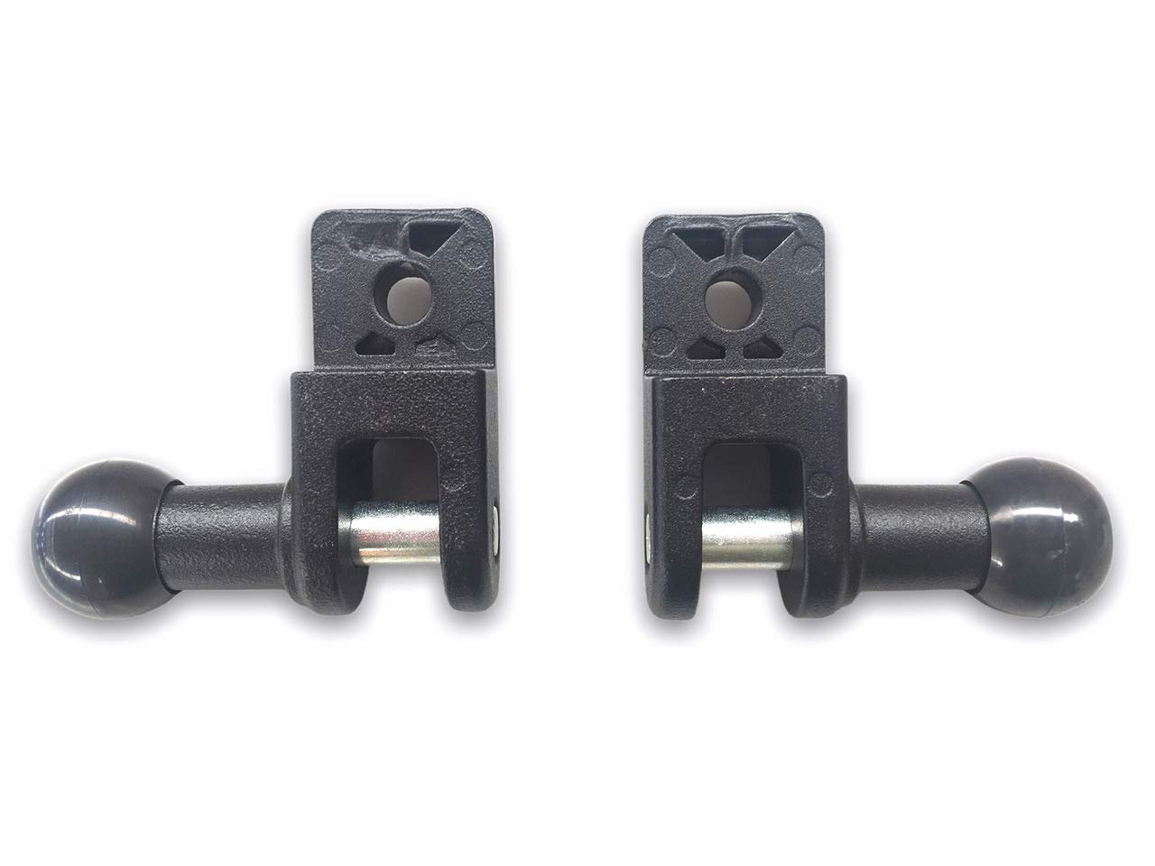 Set Geländerhalter für Balkonmarkise (schwarz)