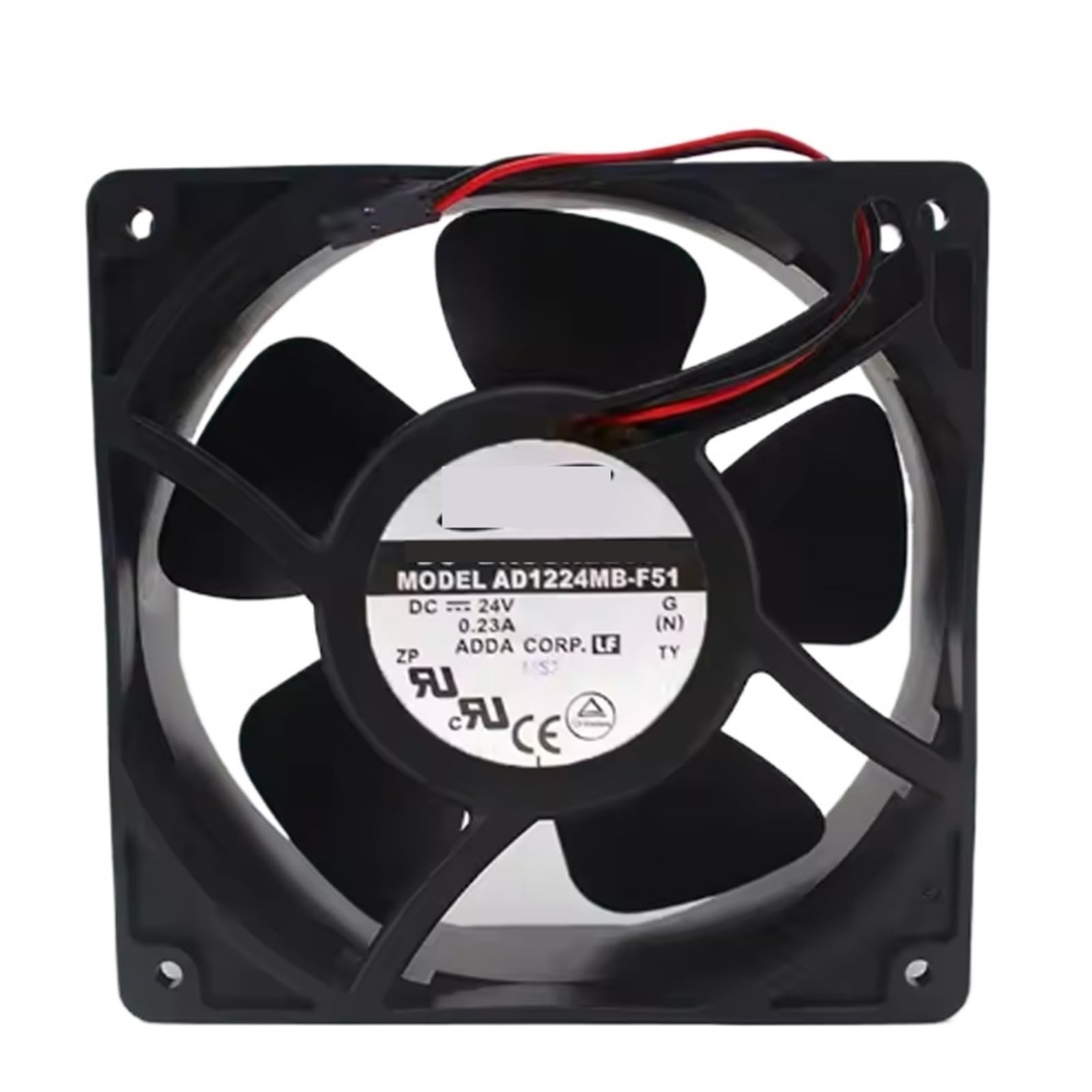 YMUGUEGH AQ1224MB/HB AD1224UB/HS-F51/F52 24V 12038 inverter fan(AD1224MB-F51 2wire)