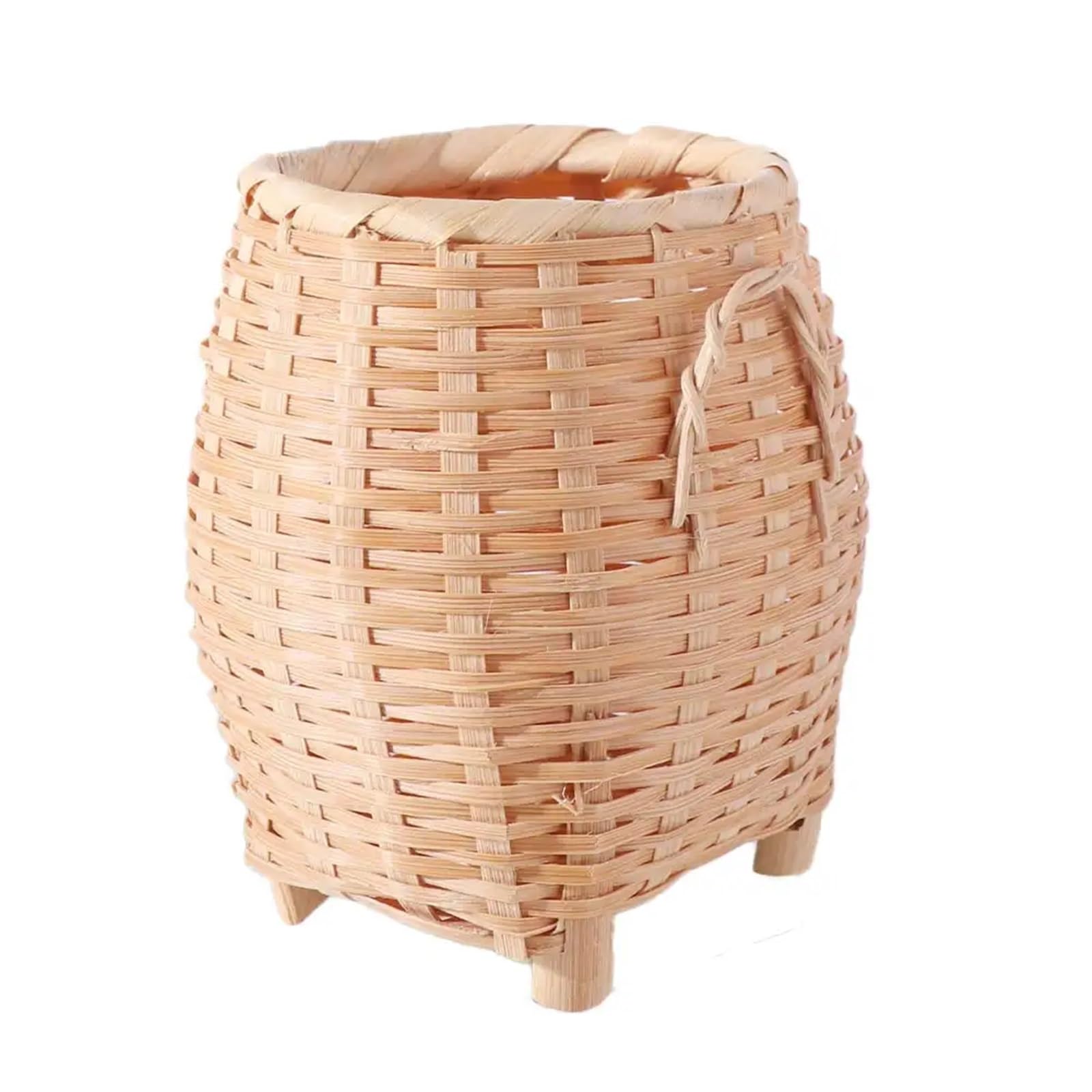 LPACXBYD Bamboo Pen Holder Creative Classical Bamboo Pen Holder Convenient Chinese Style Stationery Storage Tube(Style E)