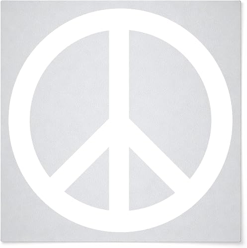 Peace Sign 2 Laser Cut Alder Wood Earrings, Hook Style, Satin Finish