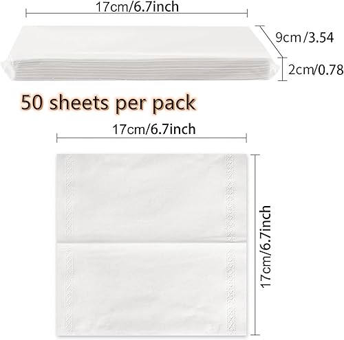 Miniatura 3 de NETSEY Recambios de pañuelos de automóvil, repuestos desechables para servilletas faciales para soporte de pañuelos para visera de automóvil (50