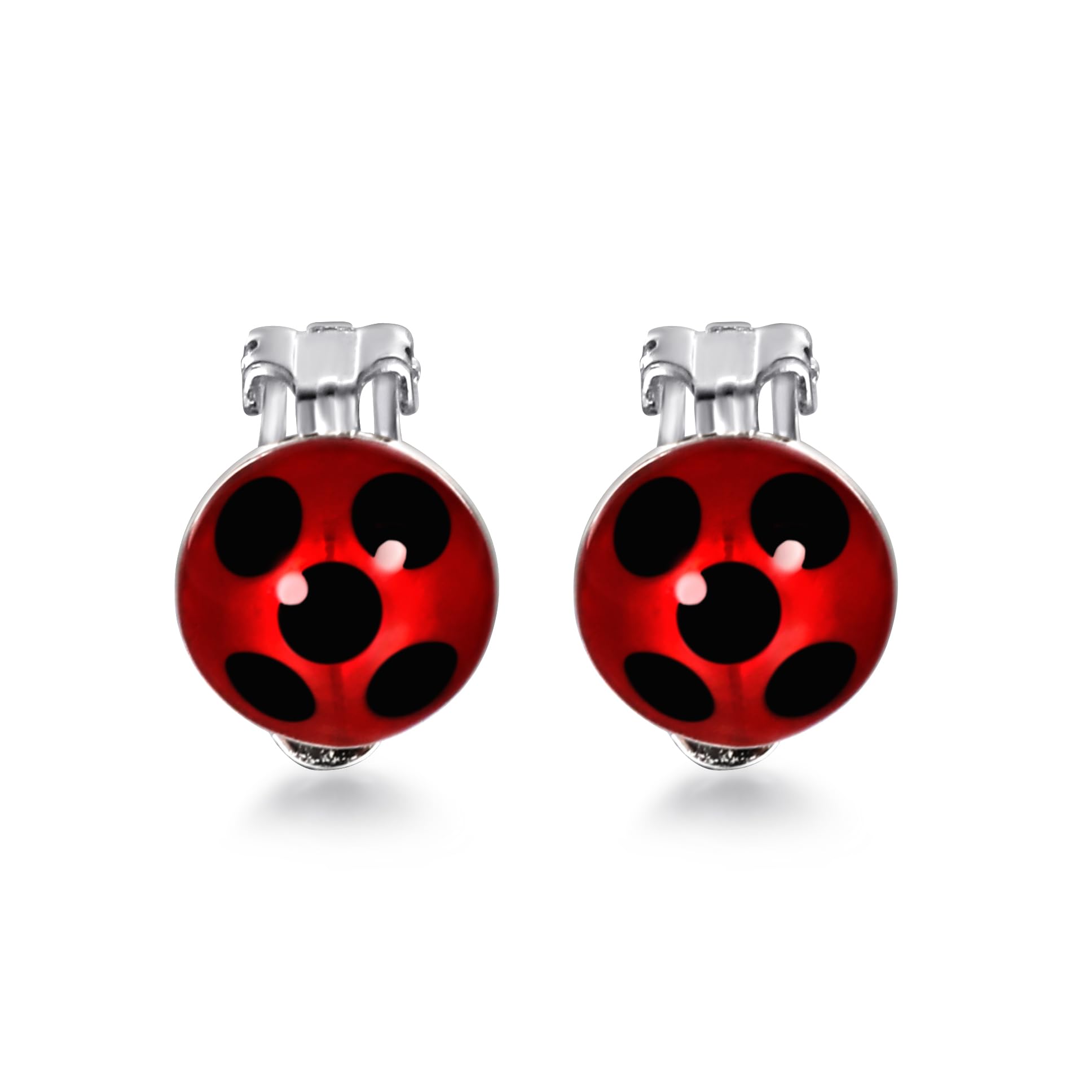 ZAG STORE - Miraculous Ladybug - Boucles d'oreilles Ladybug (clips)