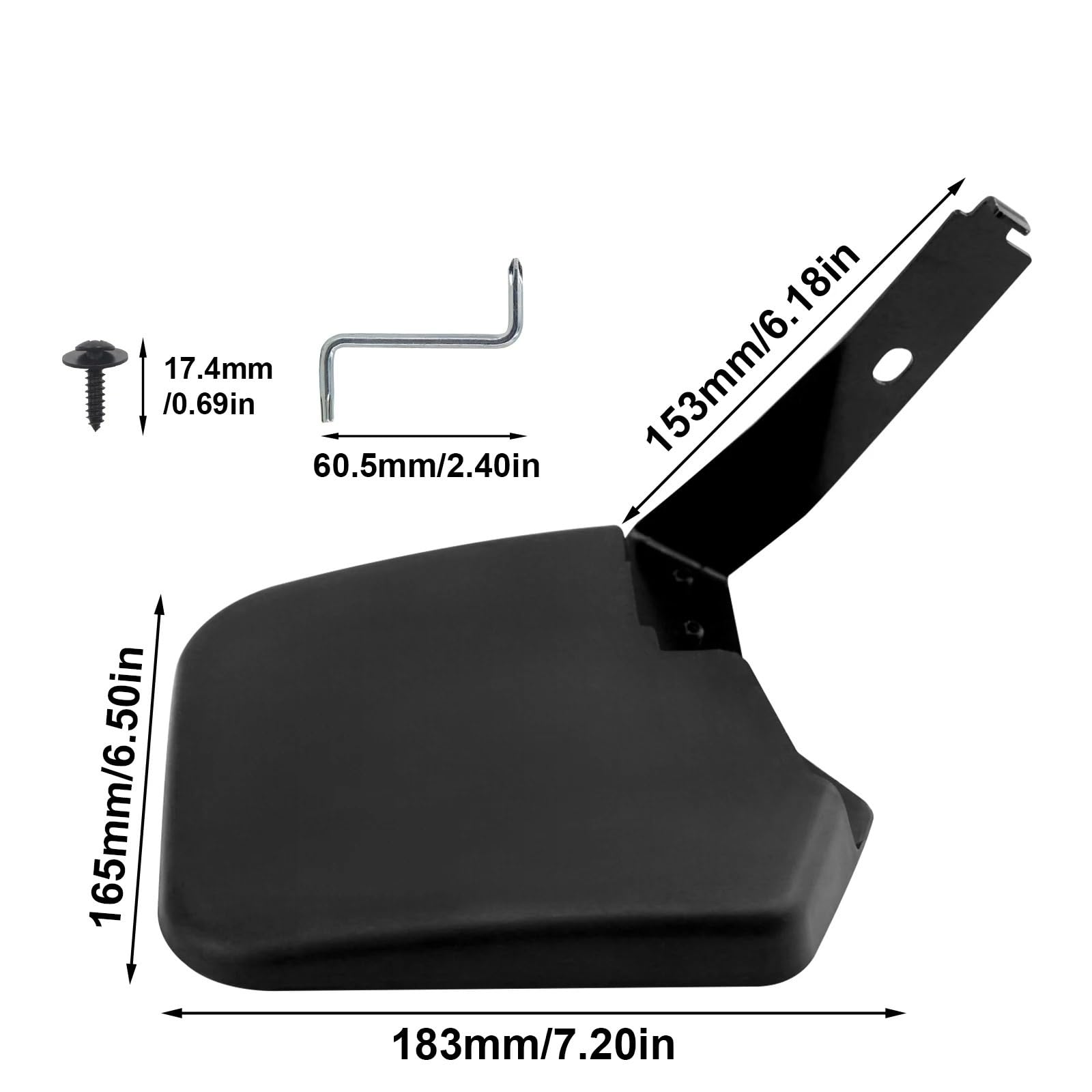 Auto Paraspruzzi 1915641 1915642 Per Ford Custom Transit Tourneo 2012-2023 Parafanghi Anteriori