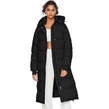 Orolay Womens Maxi Puffer Jacket Winter Warm Down Coat Casual Loose Jacket with Detachable Hood