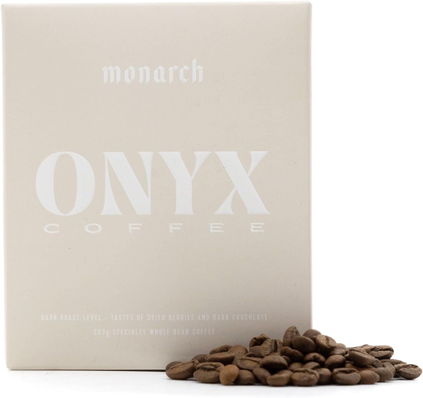 Monarch Whole Bean Espresso Coffee Blend – Medium Dark Roasted Coffee Beans Whole – Coffee Whole Beans w/Notes of Dark Chocolate & More