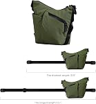 ALPAKA Satchel de débit Mini Petit sac à friser pour les hommes Femmes, 2L-4L | Sac à épaule étanche avec YKK Zippers, Key Tether, Pocket de bouteille extensible, Design minimaliste, convient Voyage utilisation quotidienne