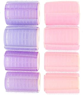 Minkissy Grampos De Cabelo Femininos 8 Pcs Rolos de Cabelo Definir Franja Rolos de Ondula??o DIY Penteado Rolos de Rolos de Rolos Dormindo Clipes para Cabeleireiro Ferramentas Femininas