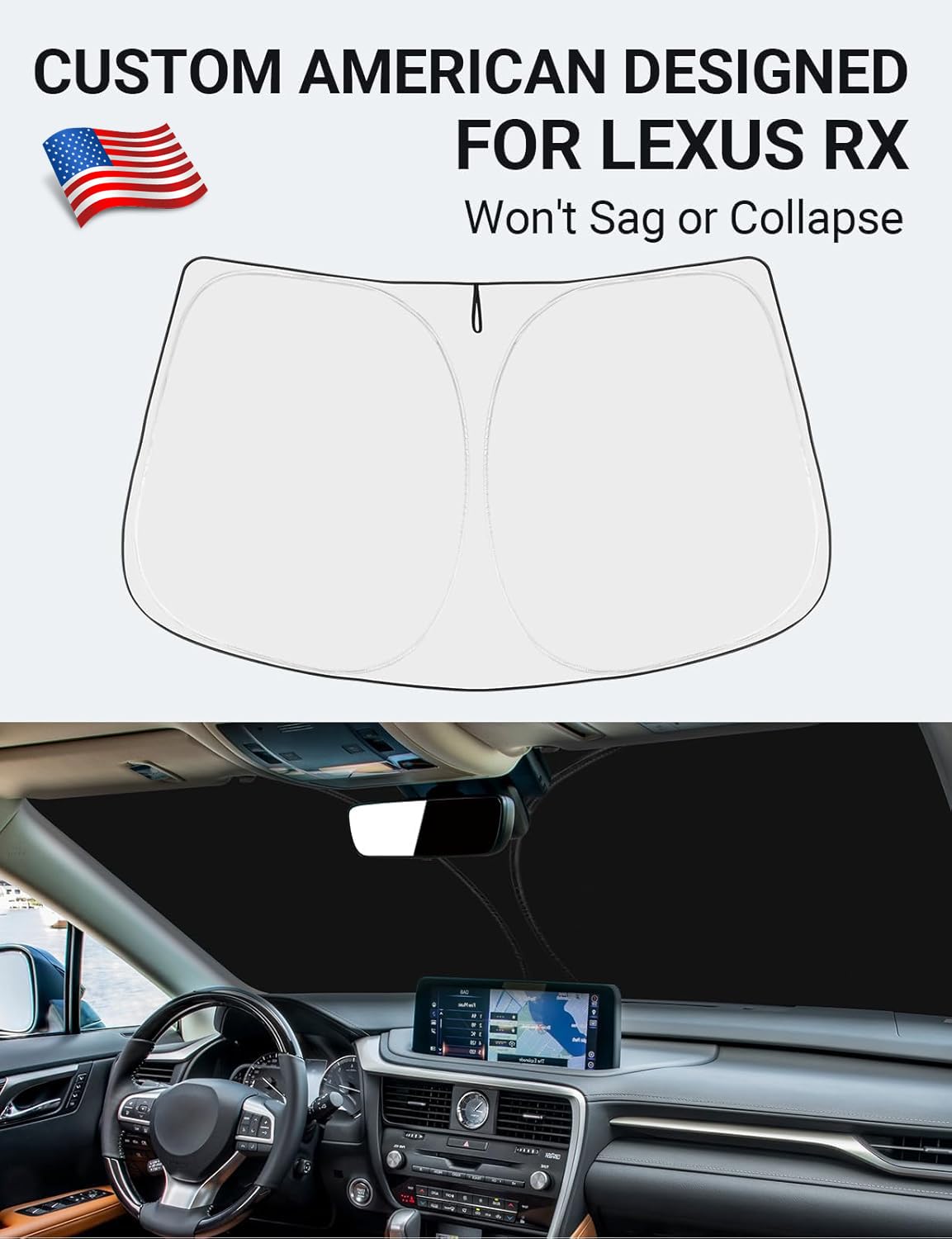 Pare Brise Soleil Voiture Pour Lexus RX 300 400h 450h 450h