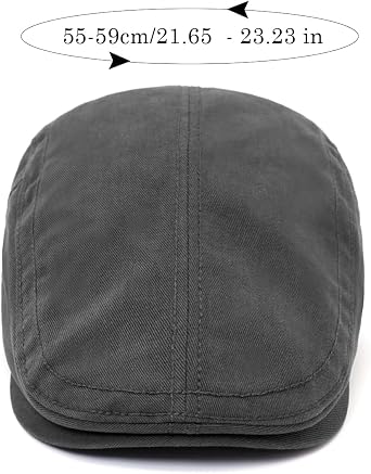 Men's Vintage Newsboy Cap Ivy Irish Adjustable Beret Driving Hat