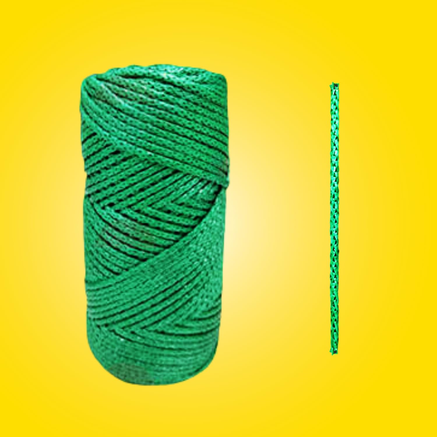 GrowHive Nylon Rope 120 Meters UV Coated 3MM Thickness for Shade net Stitching Creeper net Making and Gardening Purpose (Pack of 1)-image-19
