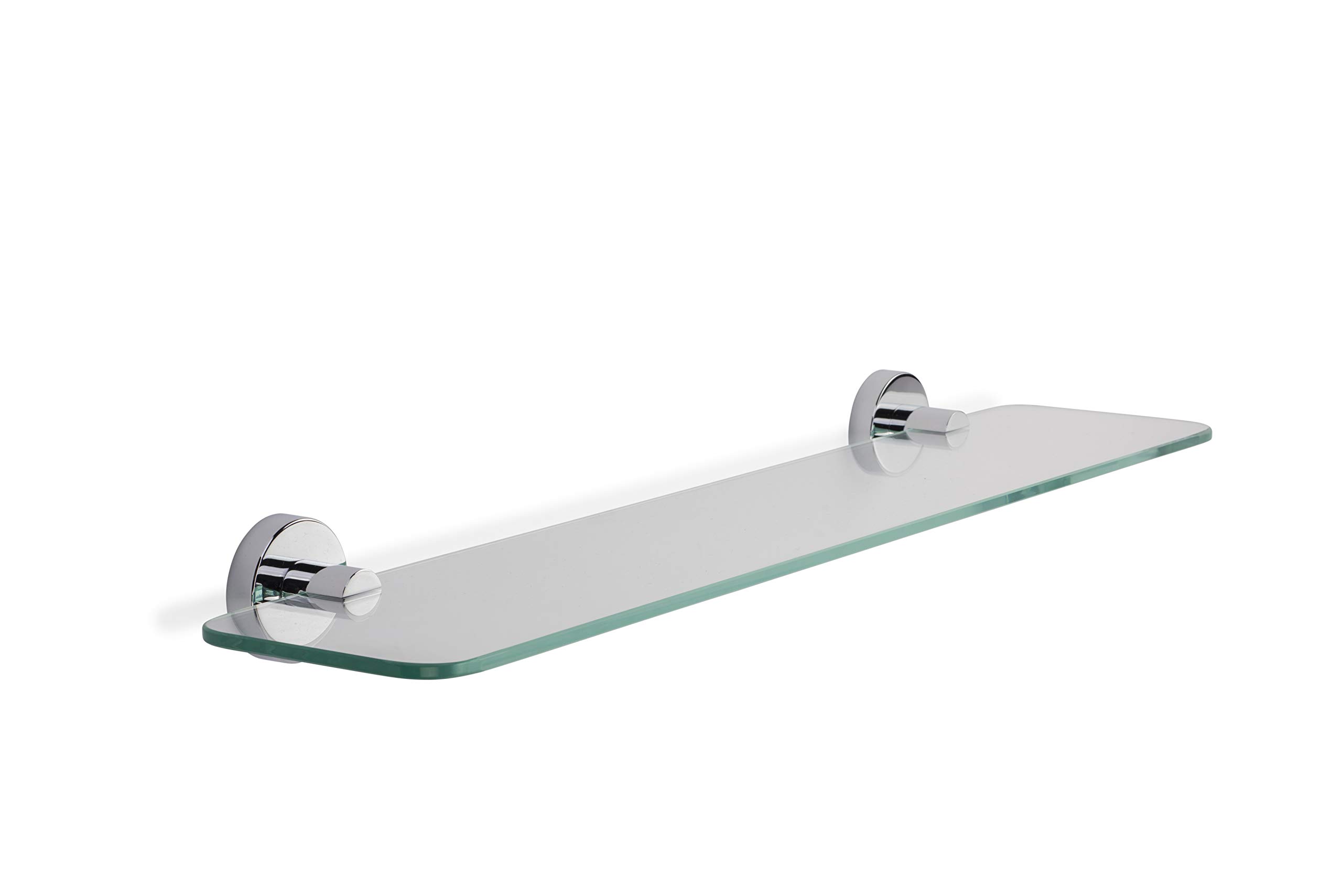 Croydex Flexi-Fix Metra Glas Ablage, Chrom