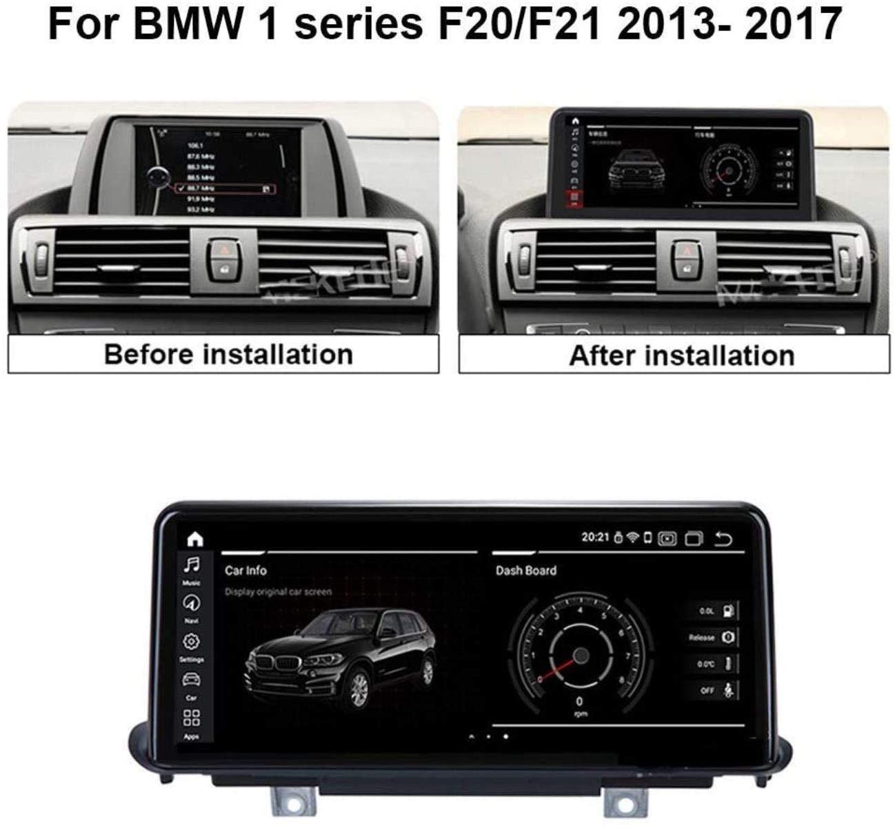 BMW ナビゲーションシステム Amazon.co.jp: BMW 専用モデル Androidカーナビ 4G+64G HDD10.25