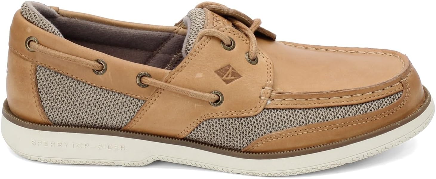 Sperry Men's, Surveyor 2-Eye Boat Shoe Linen 8 W - Image 2