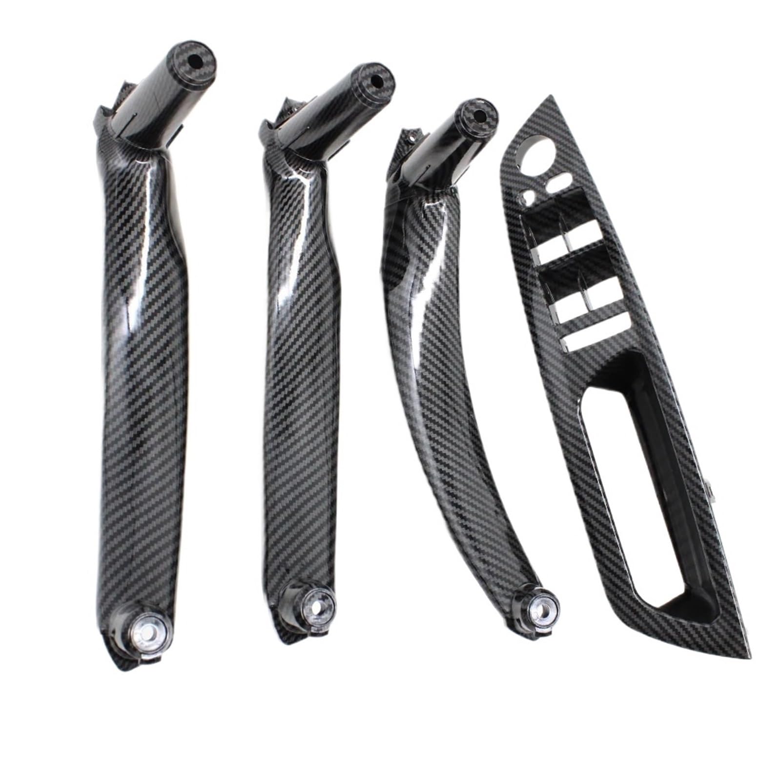 PPBQRVLF Front Interior Pull LHD RHD 4Piece Set Inteior Door Pull Handle Parts for BMW for X5 for X6 E70 E71 2007-2013 Door Handle