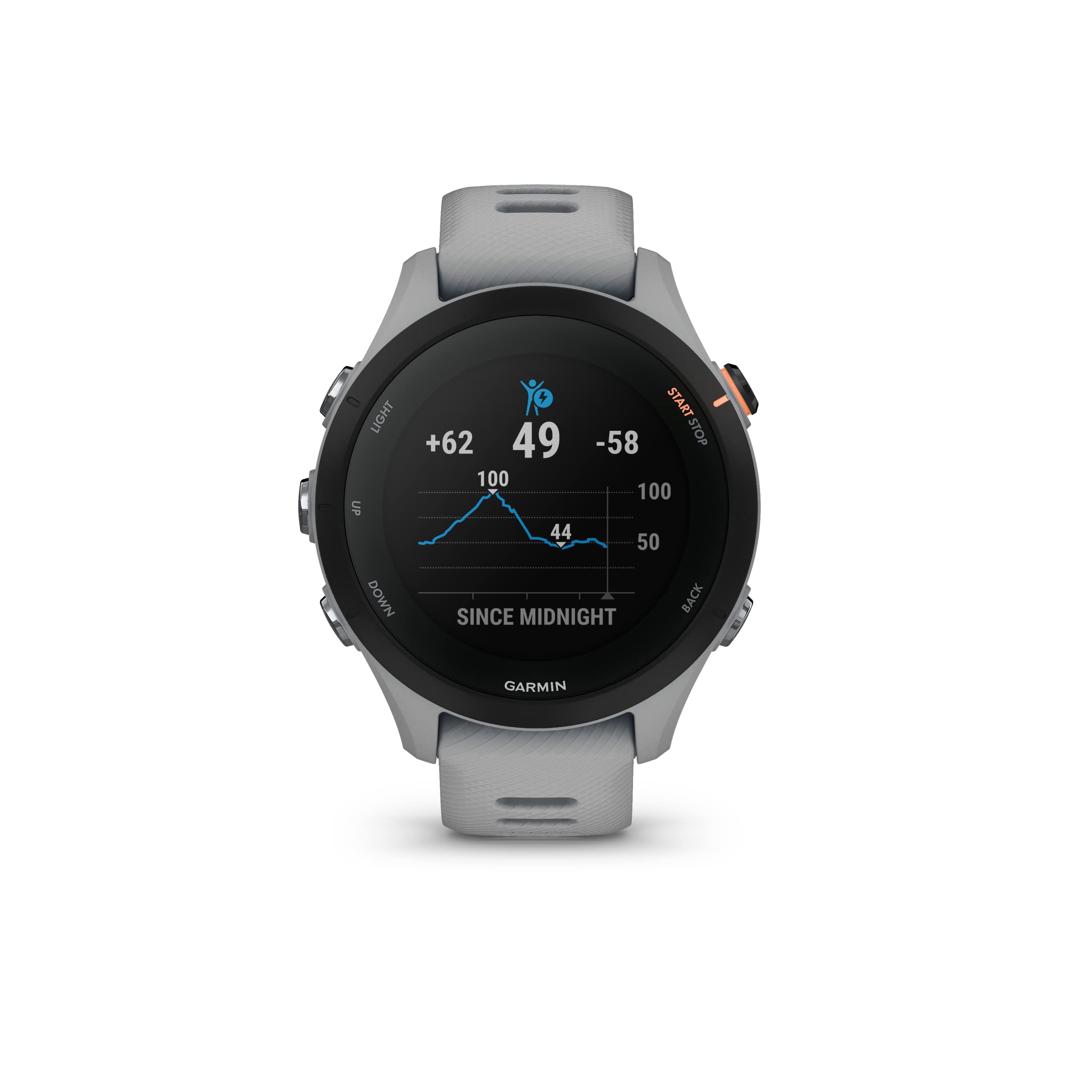Garmin [renewed] Forerunner 255S – GPS-Laufuhr mit Trainingsplänen, Lauffunktionen und detaillierter Trainingsanalyse, 1,1“ Farbdisplay, Akkulaufzeit bis zu 14 Tage, wasserdicht [Generalüberholt]