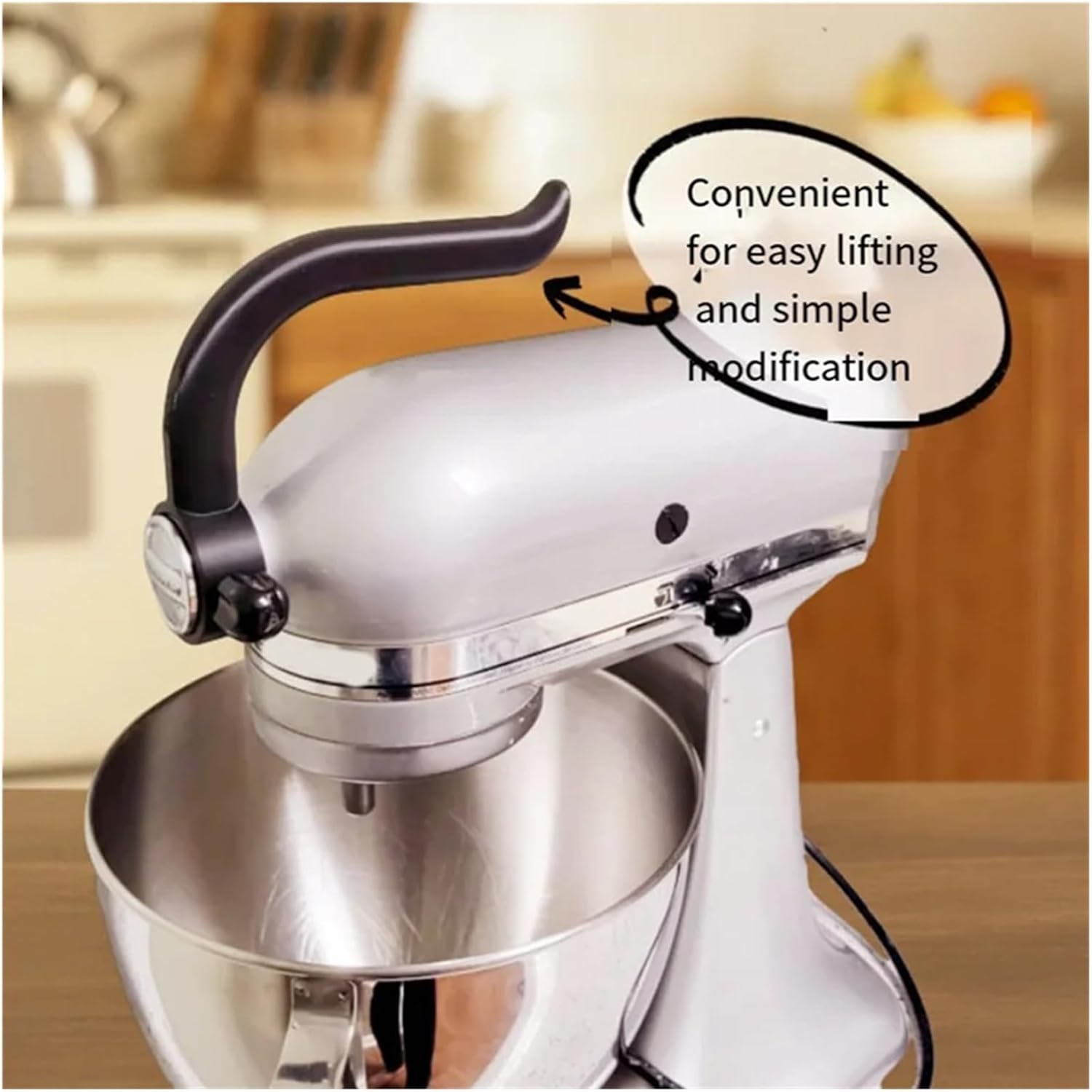 Compatible for KitchenAid, Ergonomic Easy-Grip Handle for Tilt-Head Stand Mixers