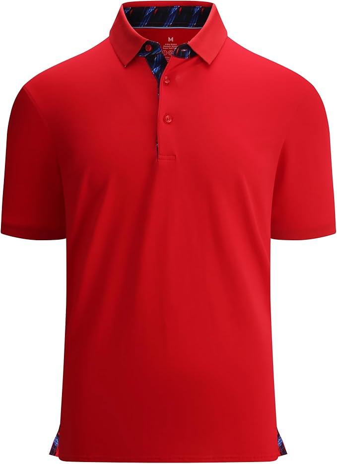 Alex Vando Mens Polo Shirts Short Sleeve Regular Fit Fashion Designed Shirt