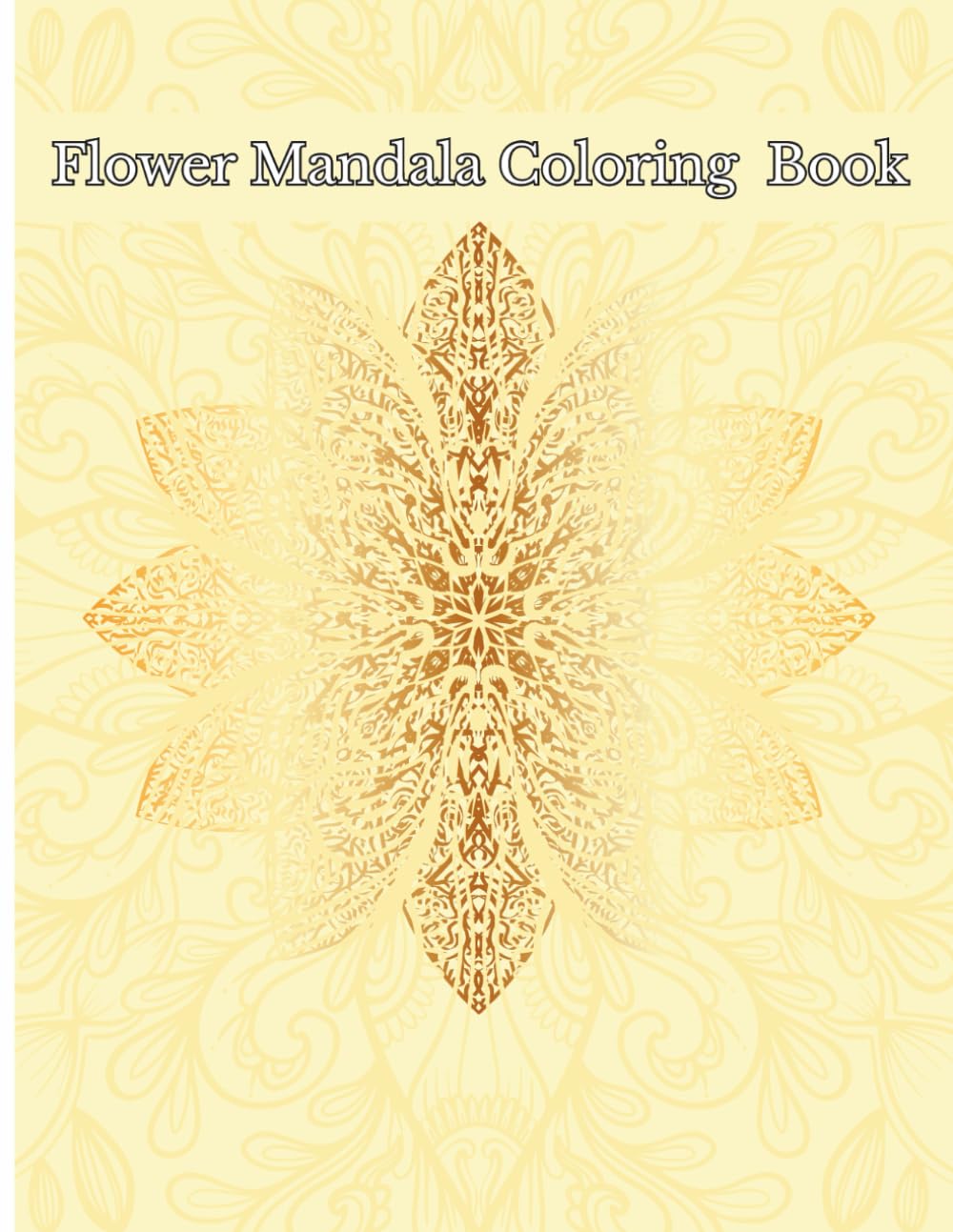 Flower Mandala Coloring Book