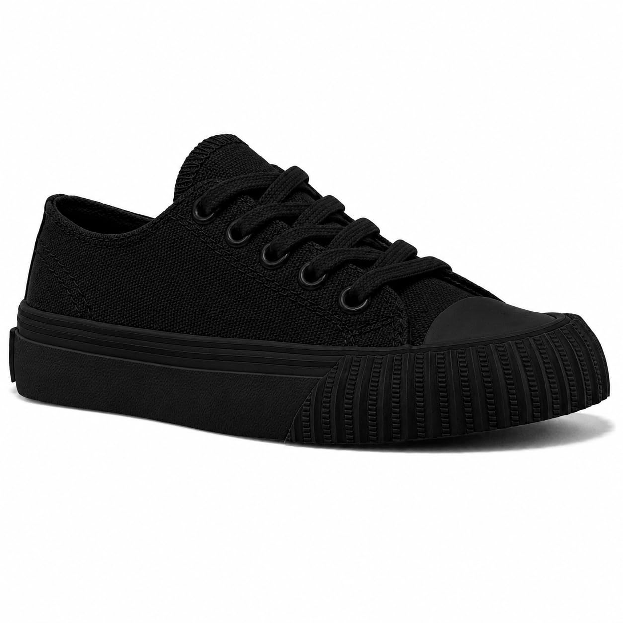 P.F. Flyers 1993 Kids High Top All Black Shoes |Unisex