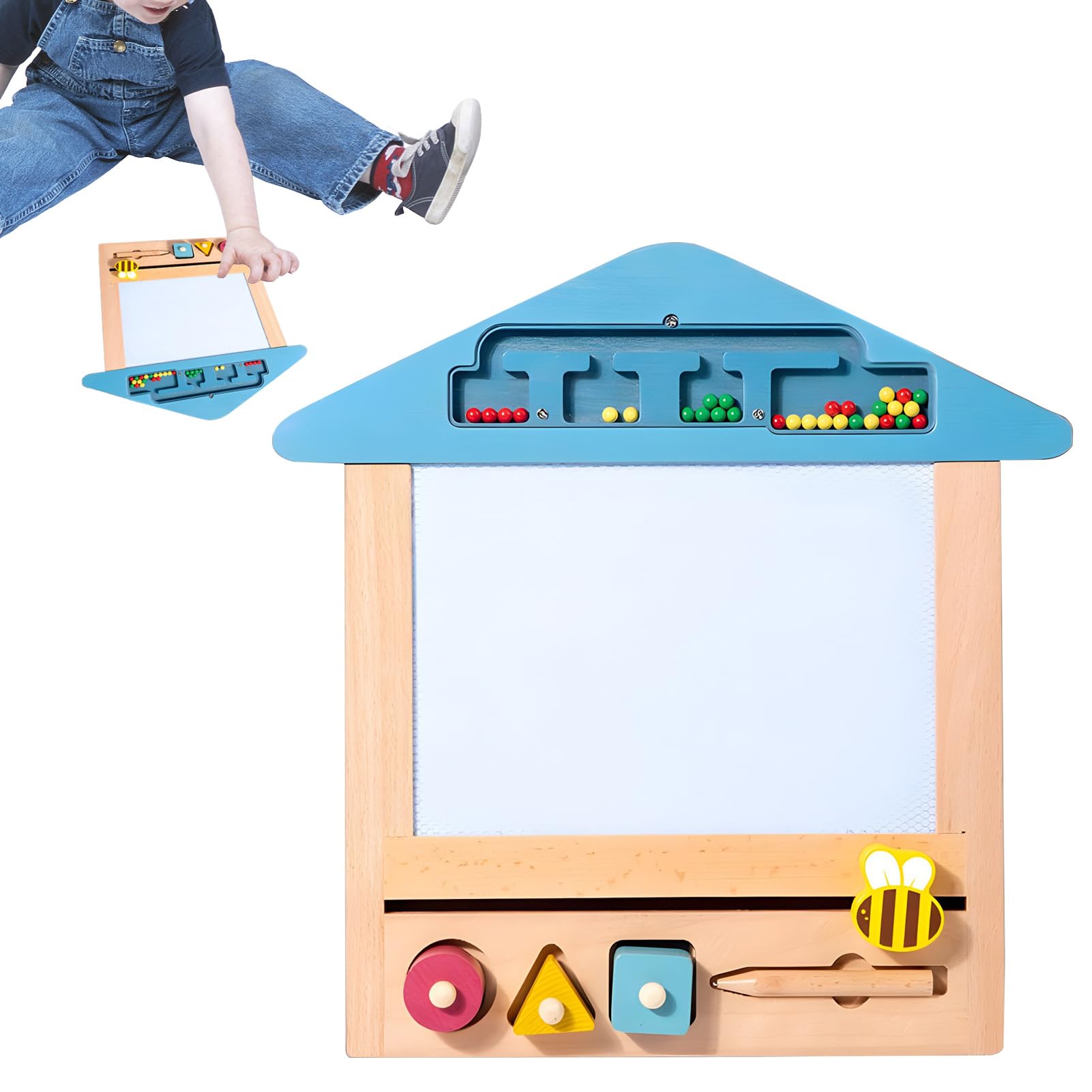 Tablero de dibujo magnético, tablero de dibujo magnético para niños