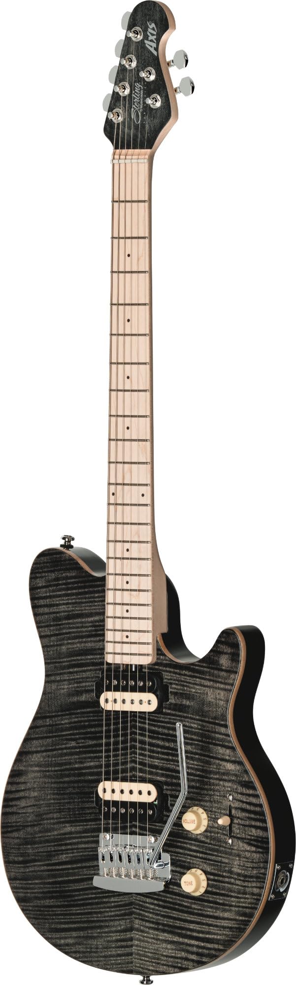 Electric Guitar Sterling By Musicman SUB AXIS FLAME TOP AX3FM-TBK