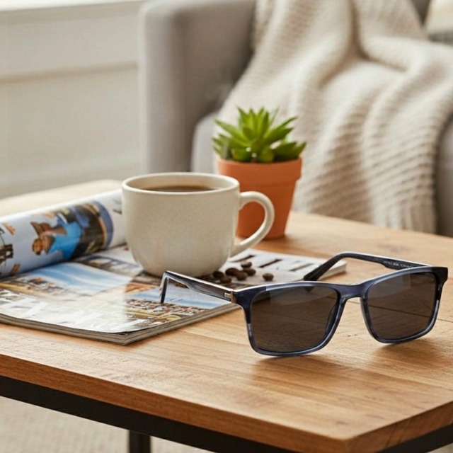 Amazon.com: Ted Baker TMS164 Designer Rectangular Polarized