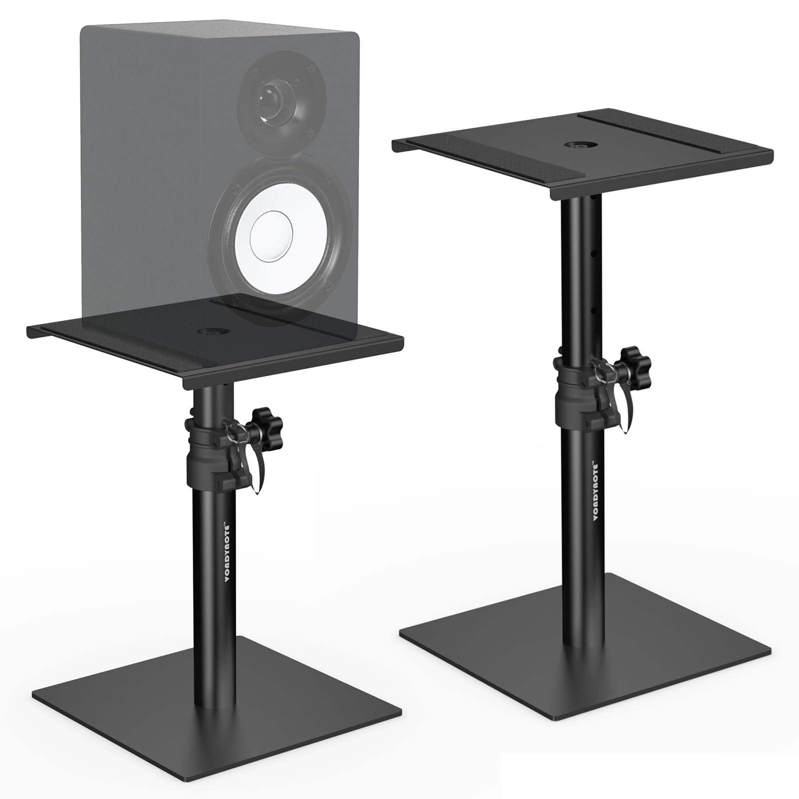 Vondynote Set di 2 supporti per monitor e altoparlanti da tavolo